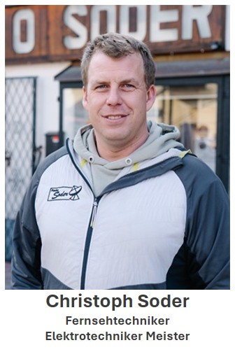 Christoph Soder Fernsehtechniker & Elektrotechniker Meister